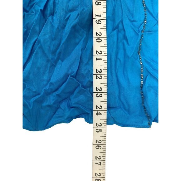 Chelsea & Theodore Women's Turquoise Top - Picture 5 of 5